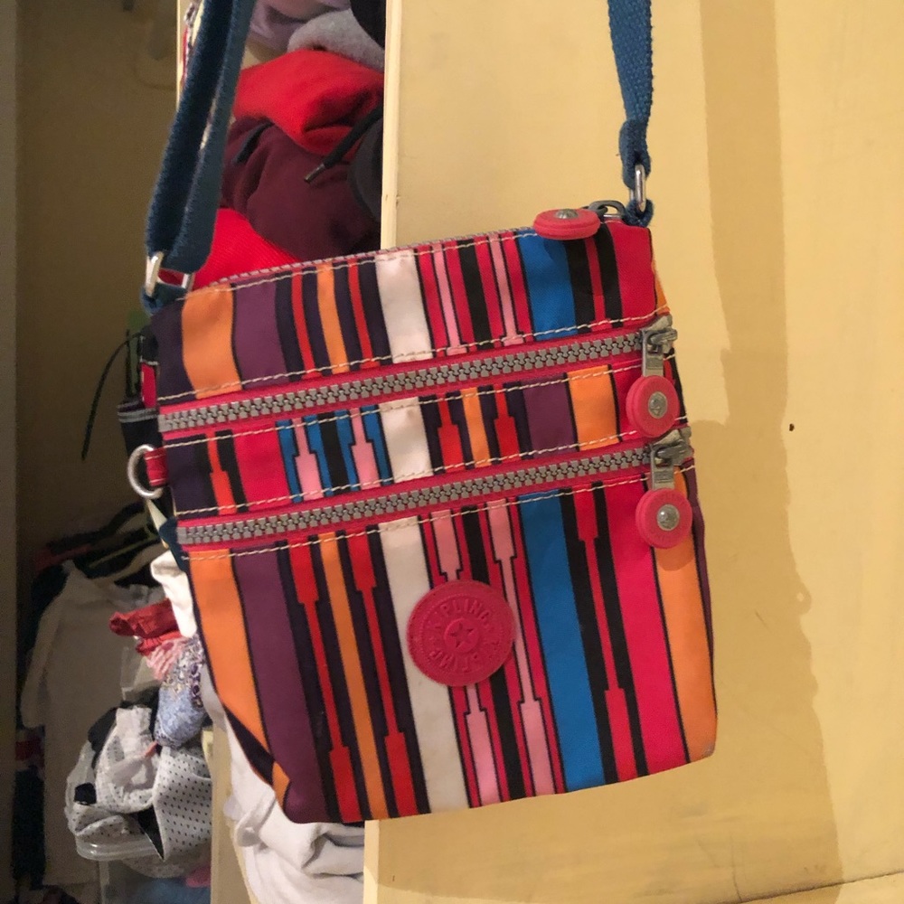 Multicolored kipling purse